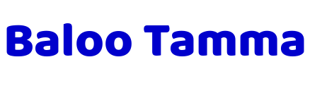 Baloo Tamma フォント